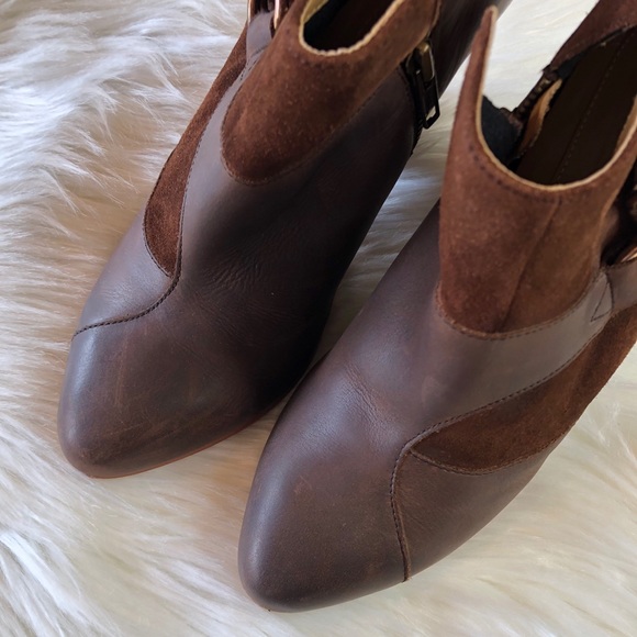 J Shoes Sienna Wrap Dark Brown Ankle Boots 40 - Picture 10 of 15